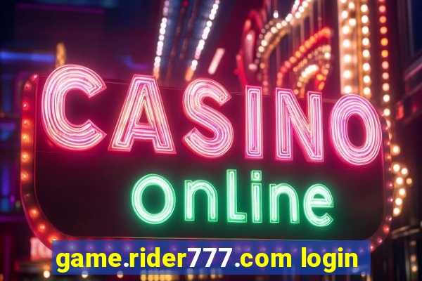 game.rider777.com login